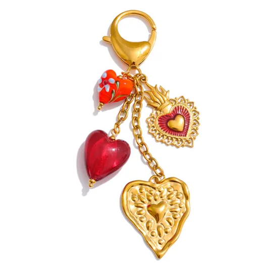 Llaveros Corazón 3Y