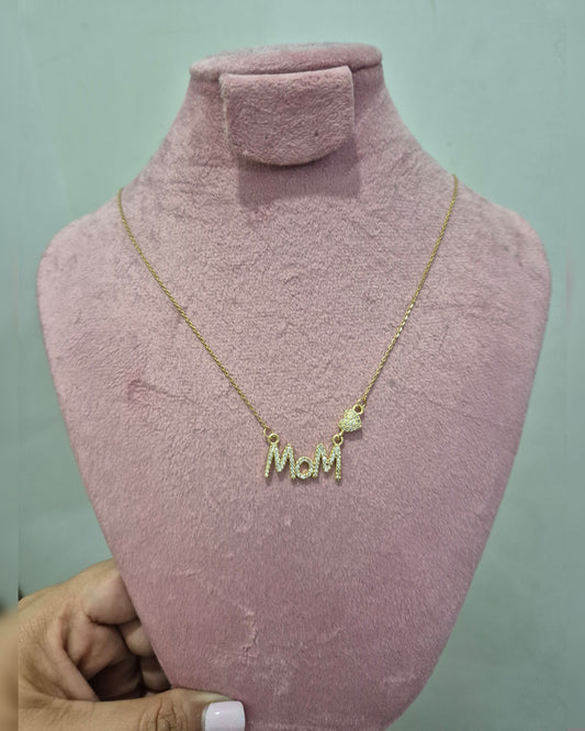 Cadena + dije Mom