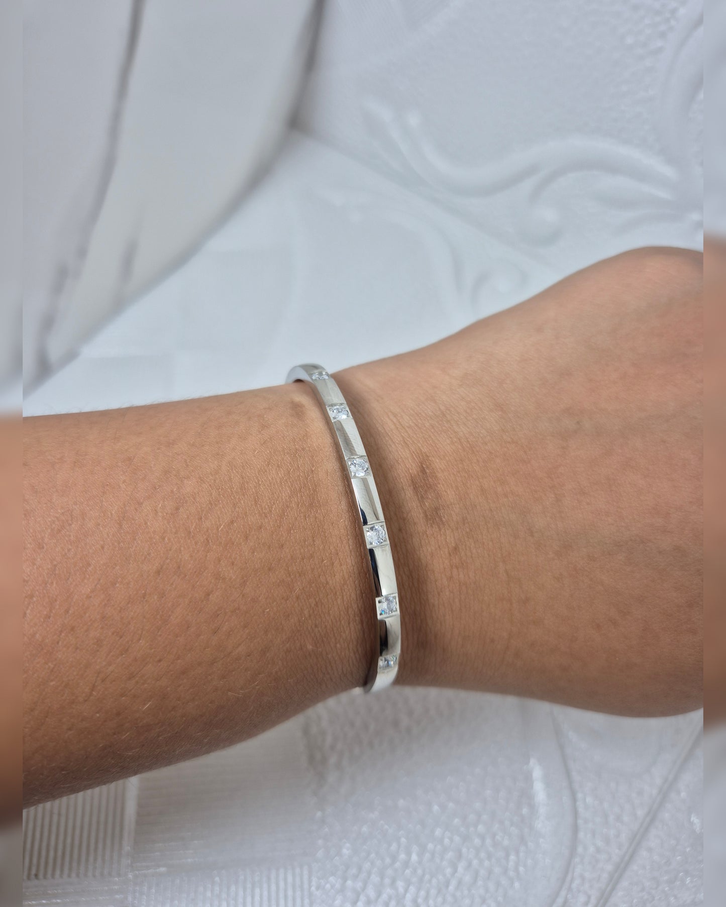 Brazalete Zirconia Cartier