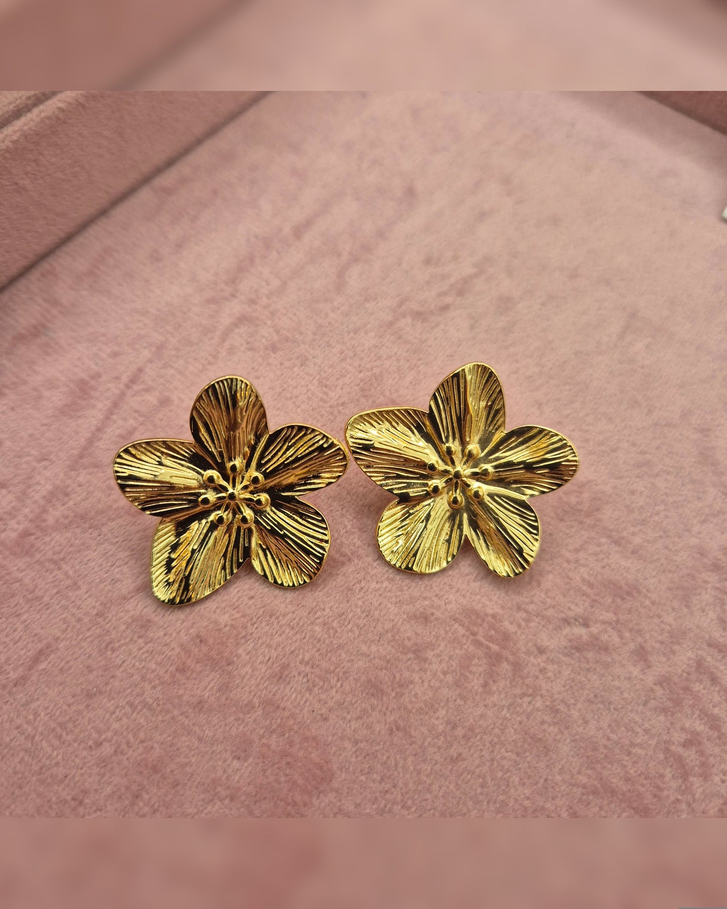Arete 5 petalos