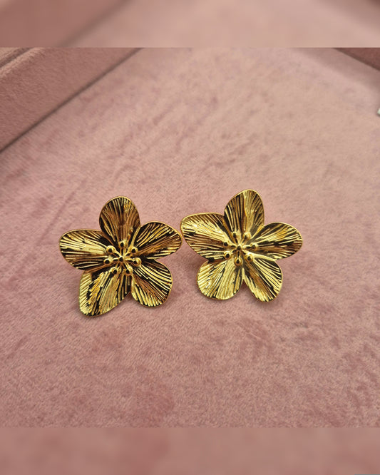 Arete 5 petalos