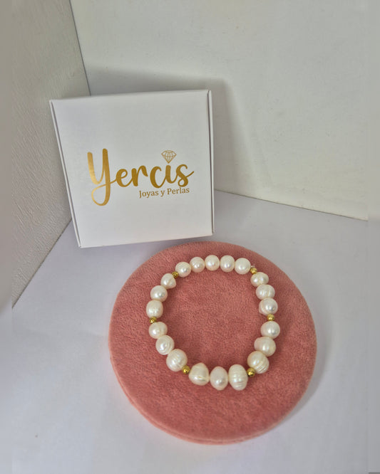 Pulsera Perla Natural