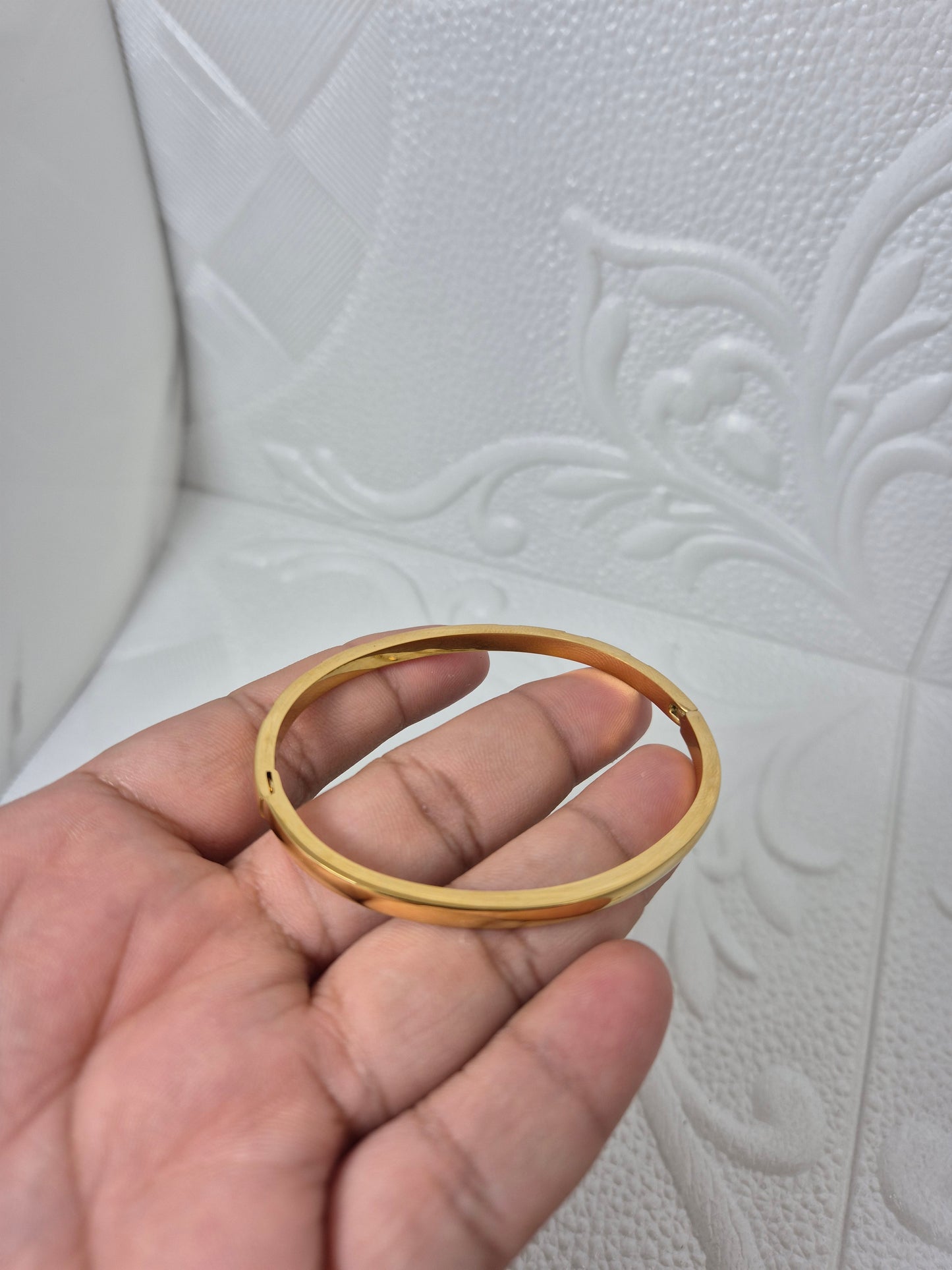 Brazalete Zirconia Gold