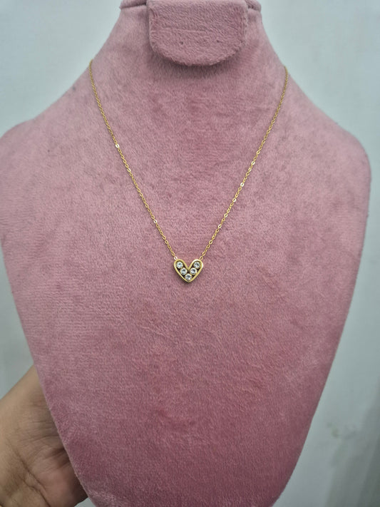 210626 Cadena Corazón Zirconi