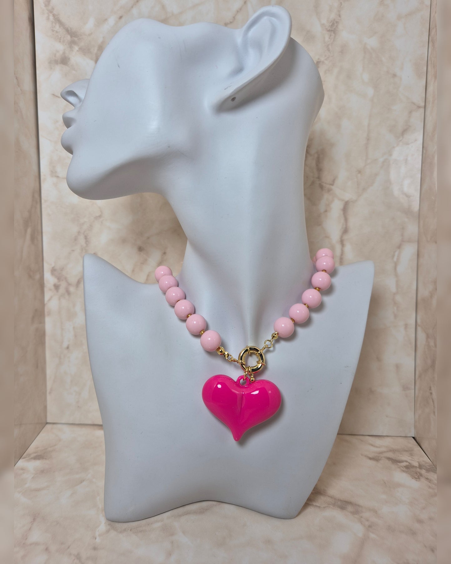 Collar Chicle Pink /Fucsia