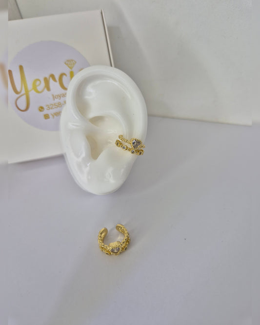 Earcuff heart (Individual)