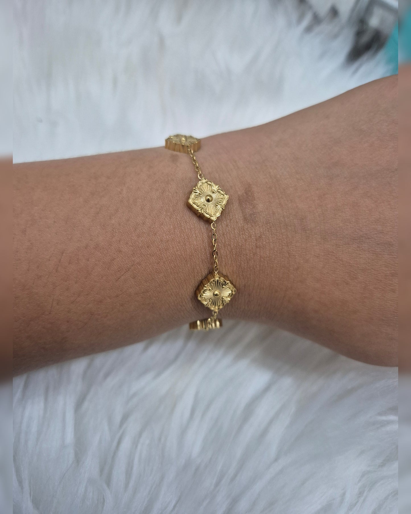 Pulsera Trebol Gold